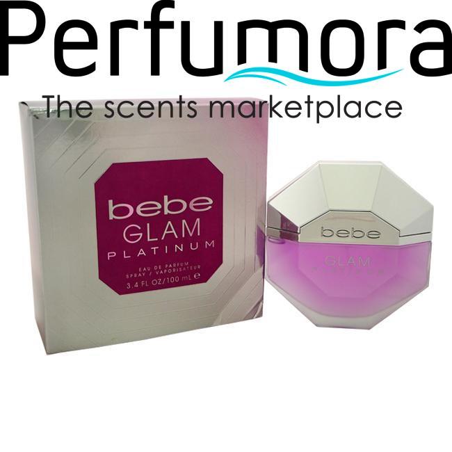 BEBE GLAM PLATINUM BY BEBE FOR WOMEN -  Eau De Parfum SPRAY