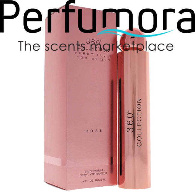 360 Collection Rose by Perry Ellis for Women - Eau de Parfum Spray