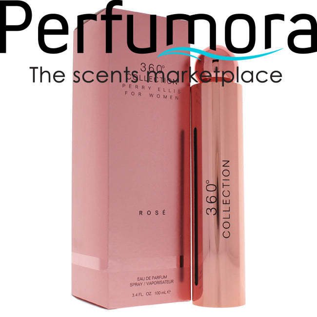 360 Collection Rose by Perry Ellis for Women - Eau de Parfum Spray