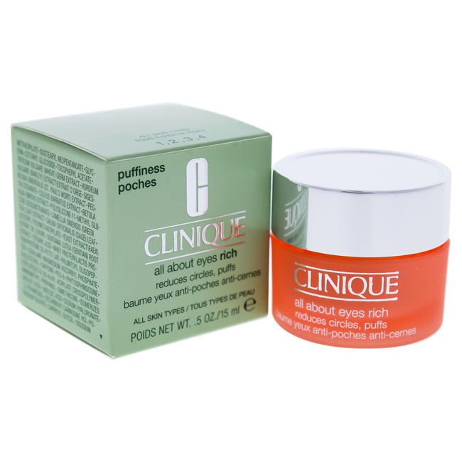 All About Eyes Rich by Clinique for Women - 0.5 oz Eye Cream