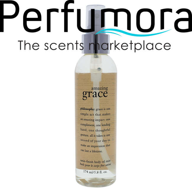 Amazing Grace Satin-finish Body Oil Mist by Philosophy for Women - 5.8 oz Body Spray