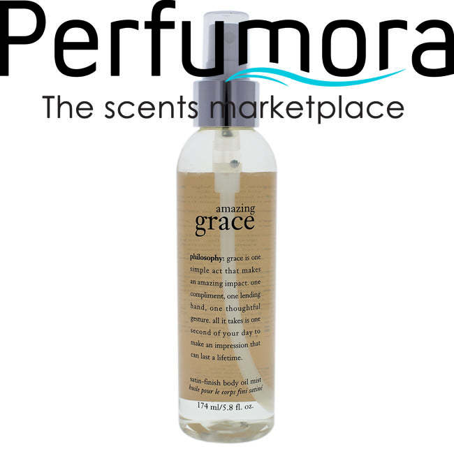 Amazing Grace Satin-finish Body Oil Mist by Philosophy for Women - 5.8 oz Body Spray
