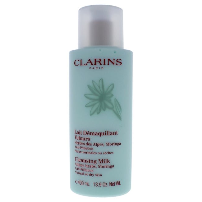 Anti-Pollution Cleansing Milk with Alpine Herbs by Clarins for Women - 13.9 oz Cleansing Milk