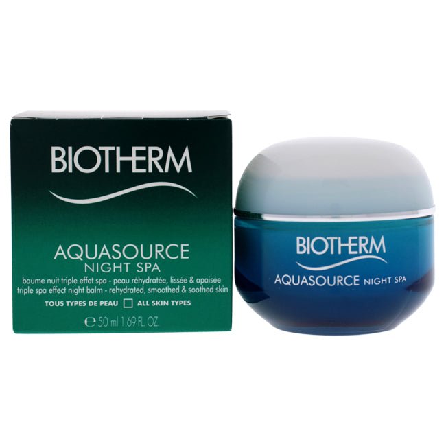 Aquasource Night Spa Balm by Biotherm for Women - 1.69 oz Balm