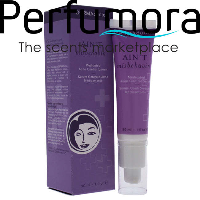 Aint Misbehavin Medicated Acne Control Serum by DERMAdoctor for Women - 1 oz Serum