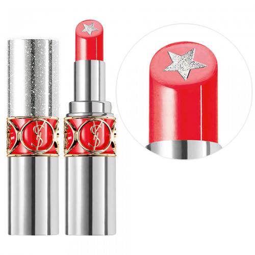 YSL ROUGE VOLUPTE ROCK''N SHINE 0.12 LIPSTICK #5 ROCKING CORAL
