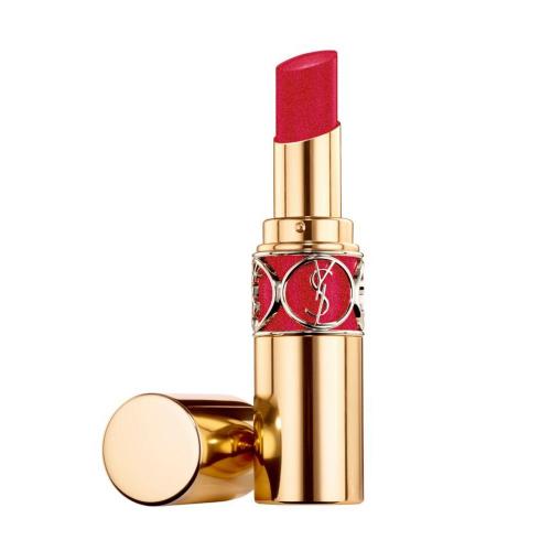 YSL ROUGE VOLUPTE SHINE 0.11 LIPSTICK #101 MAKE IT BURN